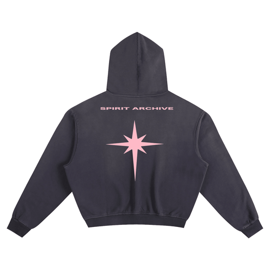 SUNFADE BOXY HOODIE - Spirit Archive