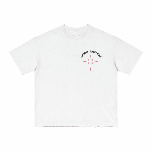 SLUB RAW HEM T - SHIRT - Spirit Archive